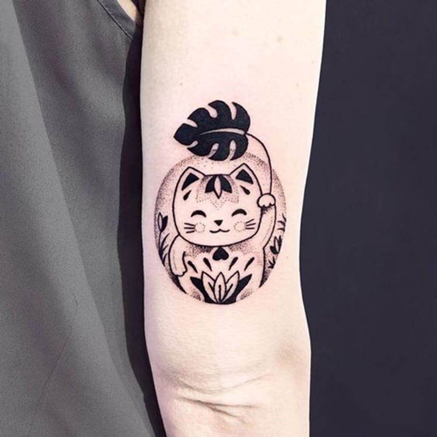 Ý tưởng hình xăm mèo đáng yêu cho bạn gái  Owl Ink Studio  Xăm Hình Nghệ  Thuật
